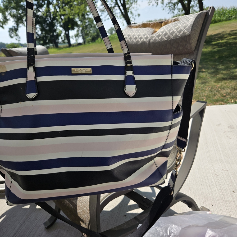 Striped Tote Bag